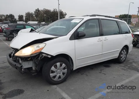 2008 Toyota Sienna Ce из США, поврежденный, VIN 5TDZK23C68S170262